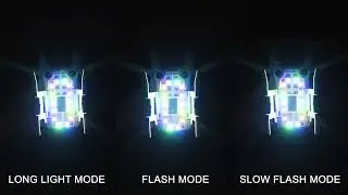 DJI Mini 3 Pro Landing Gear Foldable Extended Leg with Flash LED Lights Landing Gear