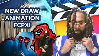 Final Cut Pro DRAWING ANIMATION 2022!