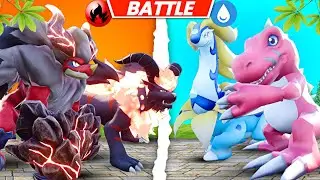 FIRE vs WATER Type Pokemons in Palworld 😱 | Palworld Battle #18