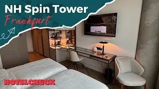 NH Collection Spin Tower Superior Room Skyline View Frankfurt