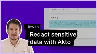 How to Redact Sensitive Data with Akto | API Security | Akto
