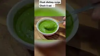 Tamarind chutney & green chutney recipe check it on my YouTube channel 🤤 #shorts #youtubeshorts