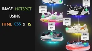 How to create an image hotspot using html and css