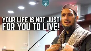 Your life is not just for you to live! - Yahya Ibrahim