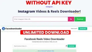 Instagram & Facebook Video Downloader PHP Script 2025