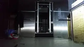 Wait for it...!! Epic elevator CRASH 1984 Schindler M-series