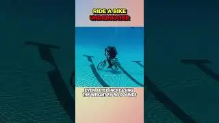 Can You Ride A Bike Underwater? #shorts