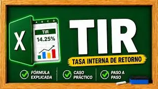 ¿Cómo calcular la Tasa Interna de Retorno ( TIR )?