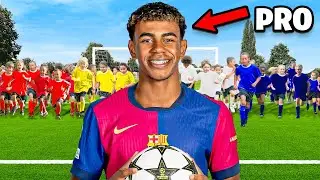 KIDS VS ADULT FOOTBALLERS