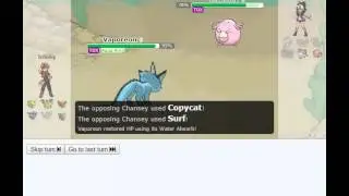Pokemon Showdown - Eevee Team - Eon powaa!! 1st battle