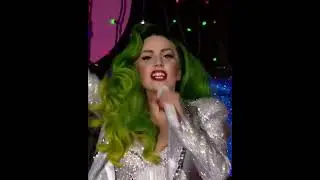 Lady Gaga live performance Bad Romance