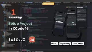 Journal App Part 1 | Xcode Project Setup & Custom Font Integration