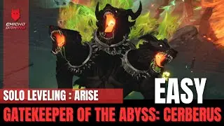 Solo Leveling:ARISE - How to defeat Gatekeeper of the Abyss, Cerberus - Demon Castle Entrance - Easy