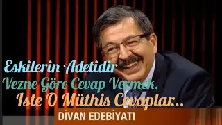 "Eskilerin Adetidir Vezne Göre Cevap Vermek" @hayatiinanç