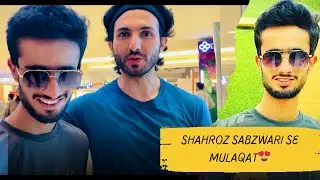 Actor Shahroz Sabzwari Se Mulaqat | Waseem Badami Ka Perfume | Hafiz Muhammad Ali Vlog | Blind Boy