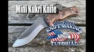 DIY Guide: Crafting Your Own Mini Kukri Knife - Step-by-Step Tutorial