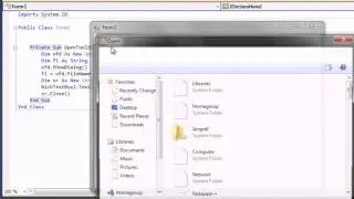 Visual Basic .Net - Create a Text Editor