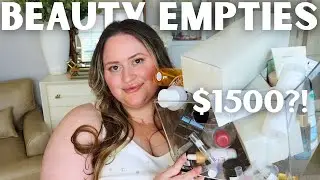 HUGE Luxury & Clean Beauty Empties + SO MANY PERFUMES