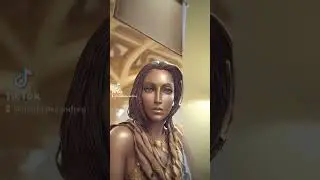 Egyptian statue