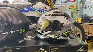 Обзор и сравнение мотошлемов Scorpion EXO 510 AIR и EXO 520 AIR