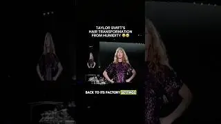 Taylor Swift Jokes About Her CURLY Hair Due To Humidity In Singapore! 😂