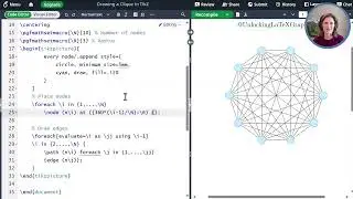 Drawing a Graph Clique with TikZ in LaTeX (Unlocking LaTeX Graphics - Video 48)