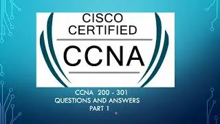 CCNA 200-301 - Exam Questions & Answers - Part 1
