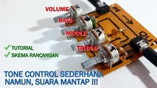 Membuat Tone Control Mono Sederhana Suara Mantap