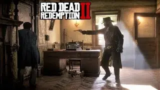 Rdr2 Глава 3 Ограбление банка в Валентайне (пк версия)