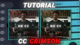 TUTORIAL CC CRIMSON [HD]✅ || ON [ALIGHTMOTION]
