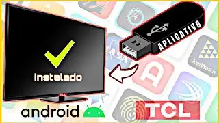 como instalar APPs do PEN DRIVE na TV TCL/SEMP