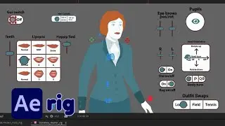 Advanced Duik Rig | Showcase and Walkthrough | Motion rigs #aftereffects #rigging #duik