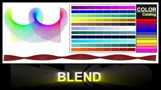 Blend TOOL | How to create glow text effect in Coreldraw | Detail Tutorial | IN HINDI .