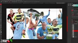 FREE PNG 🔵⚪ |  HAALAND PNG | Photoshop Tutorial | Praveenkumar.psd