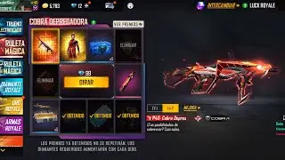 COMO SACAR LA MP40 COBRA EN FREE FIRE CON 9 DIAMANTES 2022 (Patrones Funcionable)🌟