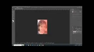 Dual Lighting Effect with Just 2 Layers in Photoshop! #lighting effect#phtoshop#photoshop_tutorials