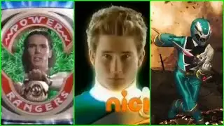 Power Rangers Green Dino Ranger Morph - Mighty Morphin, Dino Charge, Dino Fury