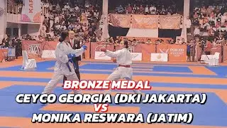 BRONZE MEDAL||CEYCO GEORGIA (DKI JAKARTA) vs MONIKA RESWARA (JATIM)
