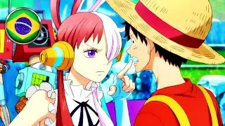 🇧🇷 Você Vai Ficar Comigo Querendo Ou Não Luffy 😳 (One Piece Red)