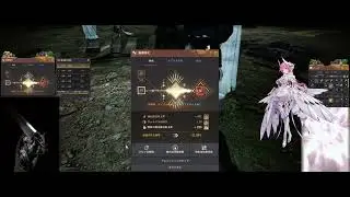 【黒い砂漠】真Ⅴ：黒い侵食のイヤリング【BlackDesert】PEN：BLACK DISTORTION EARRING