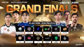 [ENGLISH] ESPORTS WORLD CUP 2026 I GRAND FINALS
