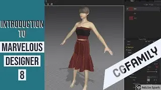 Introduction to Marvelous Designer 8 - CGFamily