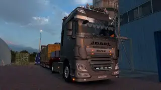 Euro Truck Simulator 2. 1.48.  Стрим. Везём негабарит на DAF XF Euro6