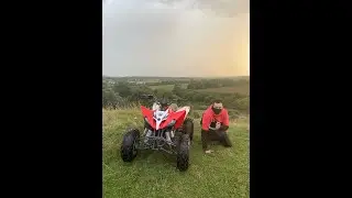 Покатушки на квадре, motoland atv 250s