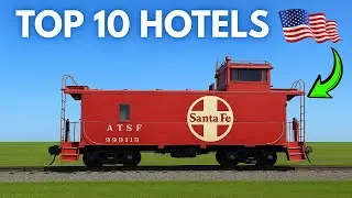 Top 10 MOST UNIQUE Hotels You Should Visit! 🇺🇸
