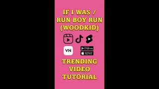 If I Was TikTok Trend | Run Boy Run TikTok Trend | Easy #ifiwas #runboyrun #trending #tutorial