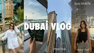 DUBAİ VLOG| dünyanın EN BÜYÜK alışveriş merkezi, Burj Khalifa, Palm İsland  #dubai