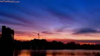 Закат на /пруд Чистый/