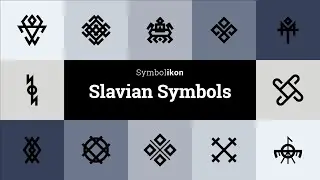 Slavic Symbols - Slavian Symbols - Slavic Meanings - Ancient Symbols - Slavic Icons - Slavian Icons.