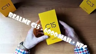 Обзор смартфона realme C15 - 6000 мАч и NFC!!!